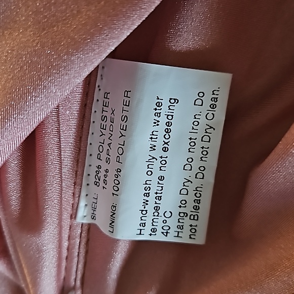 *NWT* Cynthia & Sahar One Shoulder Asymmetrical Cowl Back Satin Mermaid Dress - Picture 14 of 14